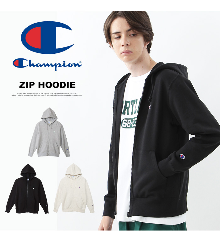 Champion（チャンピオン） スウェットジップパーカー 裏毛 ワン