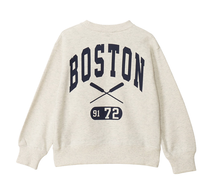 Champion チャンピオン キッズ プリント スウェットシャツ