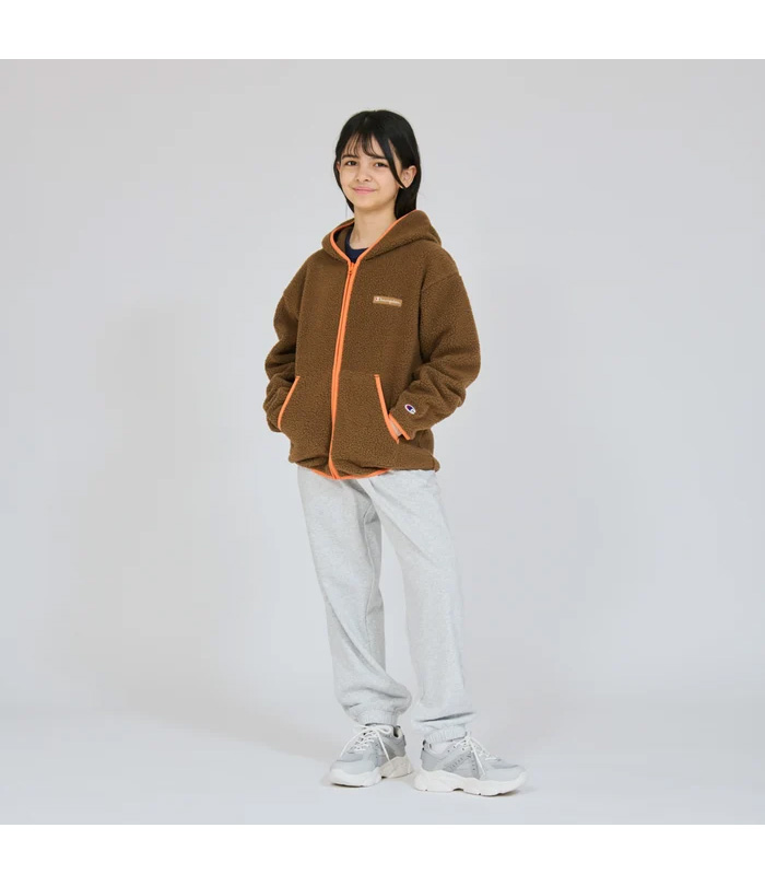 Champion（チャンピオン） キッズ ボアフリース ジップパーカー