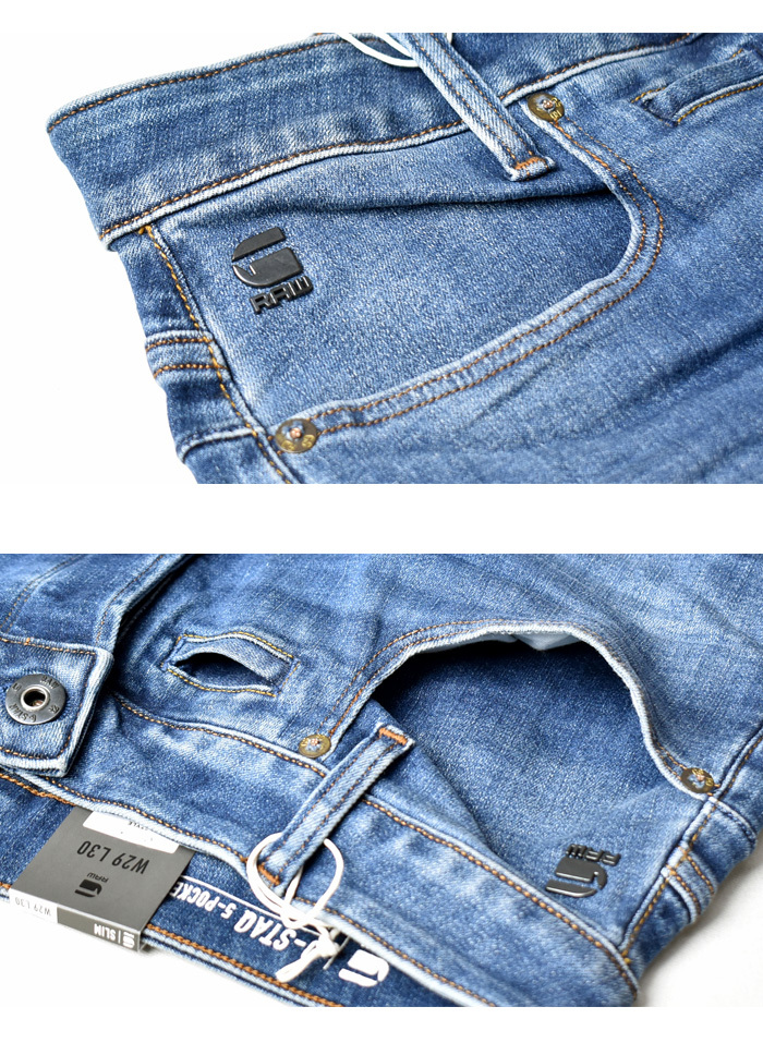 G-STAR RAW ジースターロウ D-Staq 5-PKT SLIM ジーンズ デニム