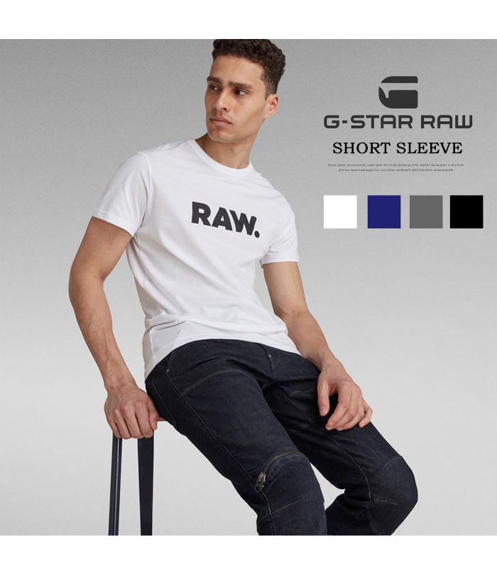 G-STAR RAW ジースターロウ HOLORN T-SHIRT 半袖Ｔシャツ 半T プリント