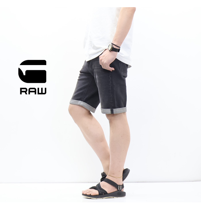 G-STAR RAW ジースターロウ Mosa Shorts デニム ショートパンツ ハーフ