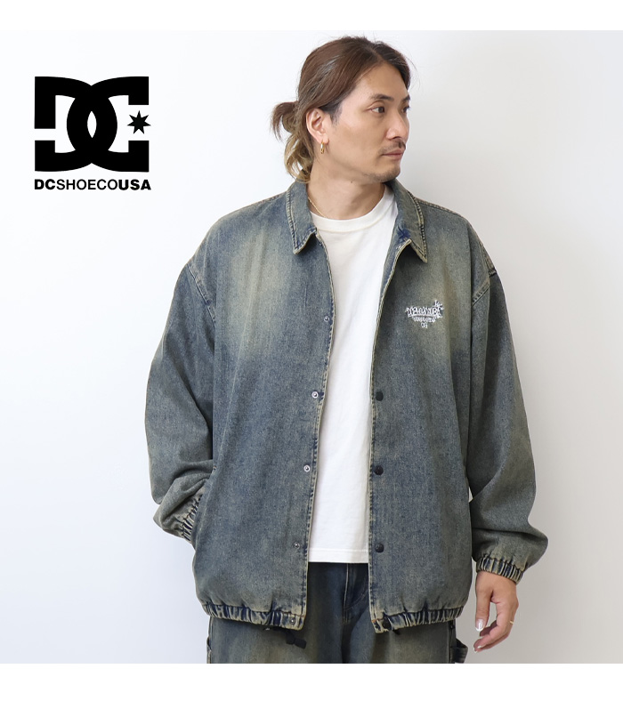 DC SHOES（ディーシーシューズ） デニム コーチジャケット ブルゾン