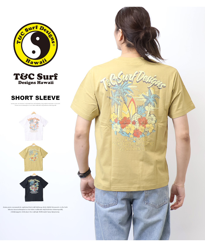 タウン&カントリー T&C Surf Designs プリント 半袖Tシャツ