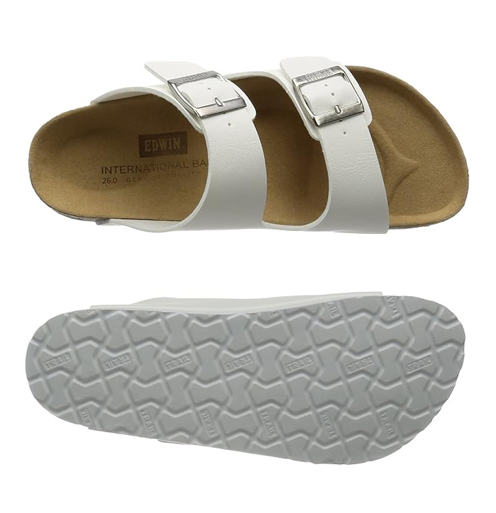 EDWIN エドウィン コンフォートサンダル フットベットサンダル