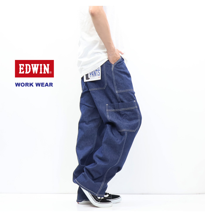 EDWIN（エドウィン） WORKWEAR EK3001 シンチバックパンツ デニム