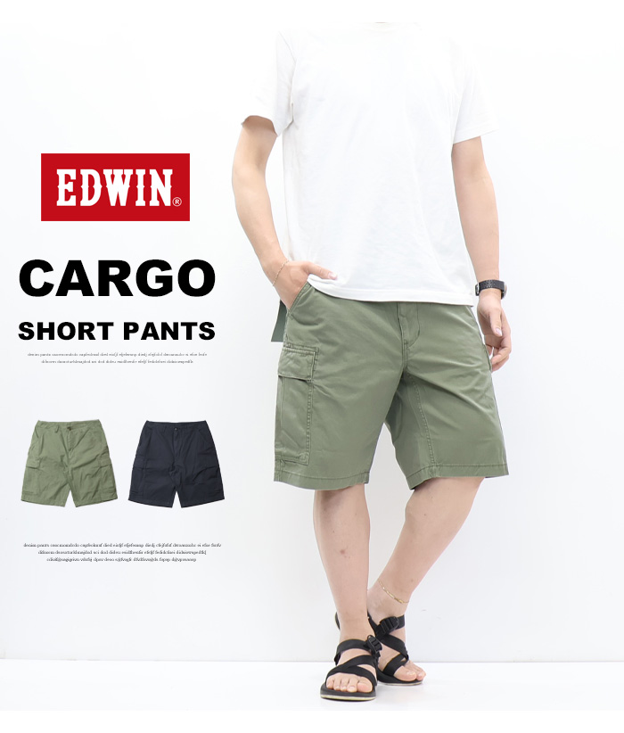 503 EDWIN エドウィン バギーカーゴショーツ ショートパンツ ハーフ