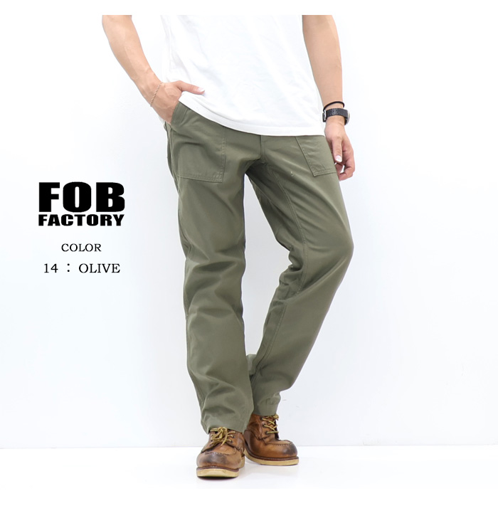FOB FACTORY（エフオービーファクトリー） BAKER PANTS ベイカーパンツ