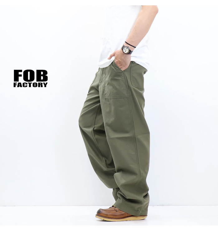 カーゴパンツの代名詞と言えるM-65パンツをリプロダクト】F.O.B