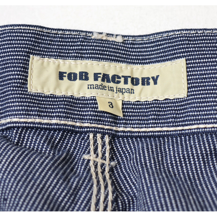 FOB FACTORY（エフオービーファクトリー） ヒッコリー ワークパンツ