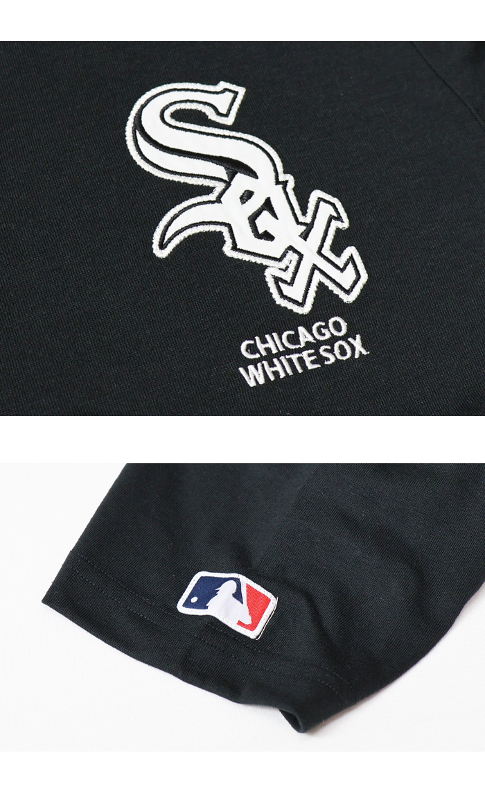 MLB メジャーリーグベースボール キッズ チームロゴ刺繍 半袖Tシャツ