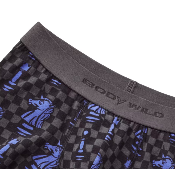 BODY WILD GUNZE グンゼ ボディワイルド ボクサーパンツ チェス