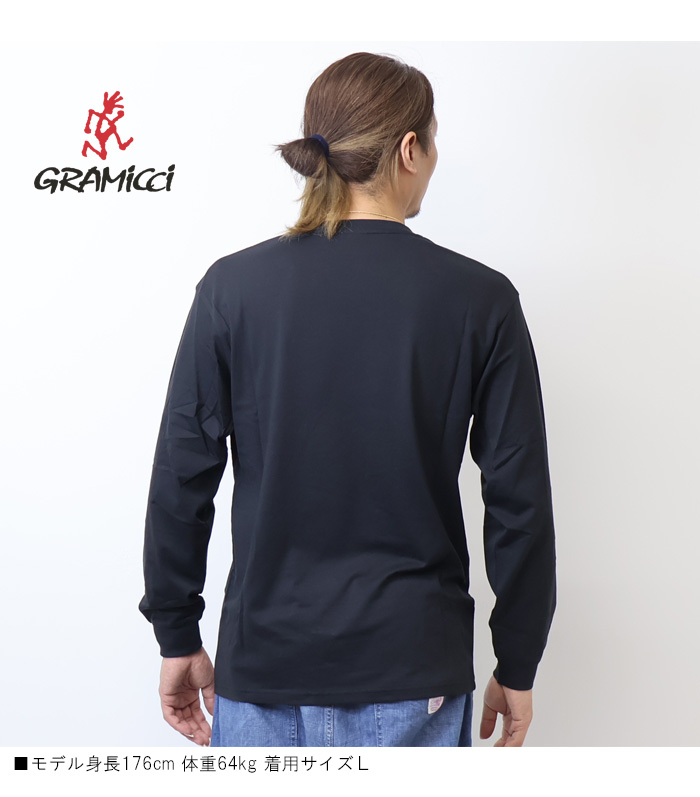 福岡第一　FUKUOKADAIICHI ロンt 5L Gramicci（グラミチ） ワンポイントロゴ 長袖Tシャツ ロンT 長T