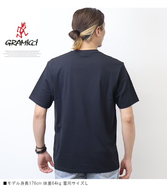 Gramicci（グラミチ） ORIGINAL FREEDOM LOGO 半袖Tシャツ プリント 半