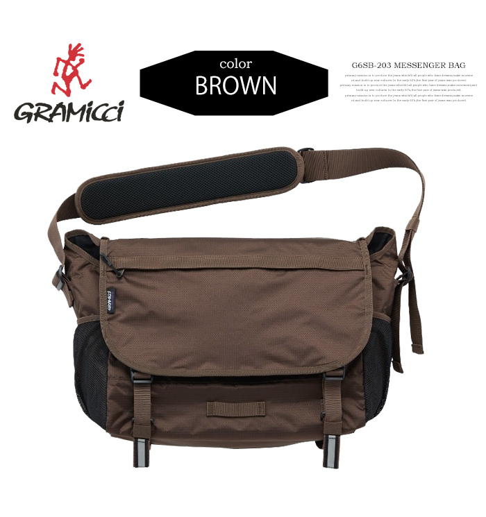 GRAMICCI（グラミチ） MESSENGER BAG メッセンジャーバッグ ショルダー