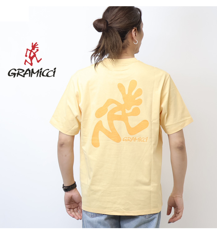 Gramicci（グラミチ） RUNNING MAN ランニングマン プリント 半袖T