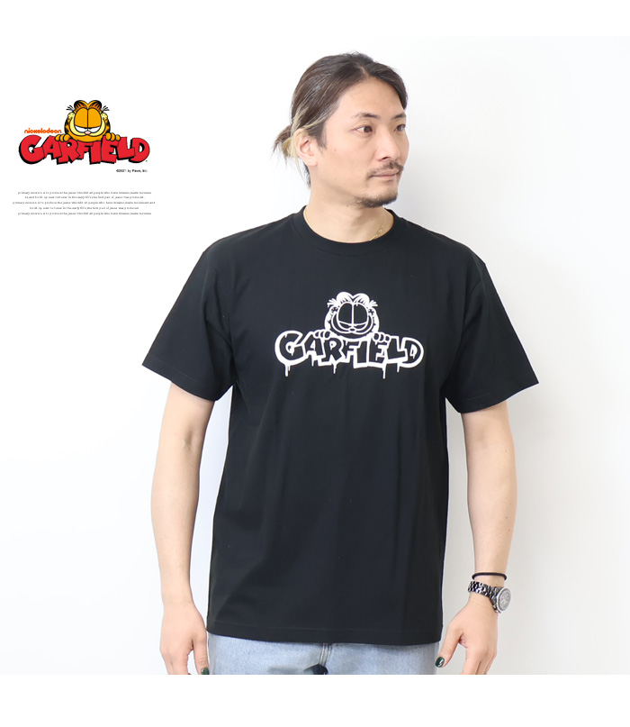 ★ELF SACK★ Garfield  bm半袖  プリント Ｔシャツ/送料込 ☆ELF SACK☆ Garfield bm半袖 プリント Tシャツ/送料込 (ELF