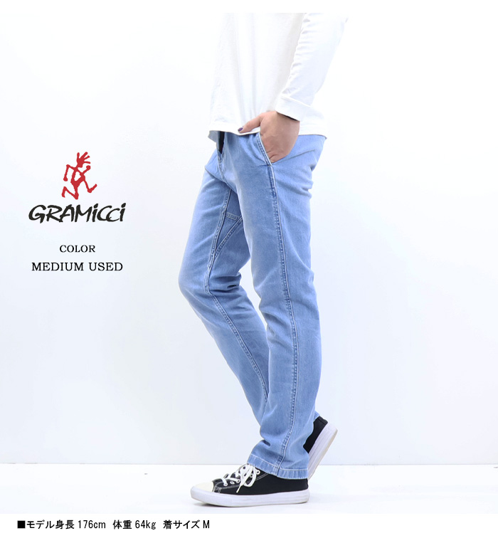 GRAMICCI グラミチ ストレッチデニム ニューナローパンツ