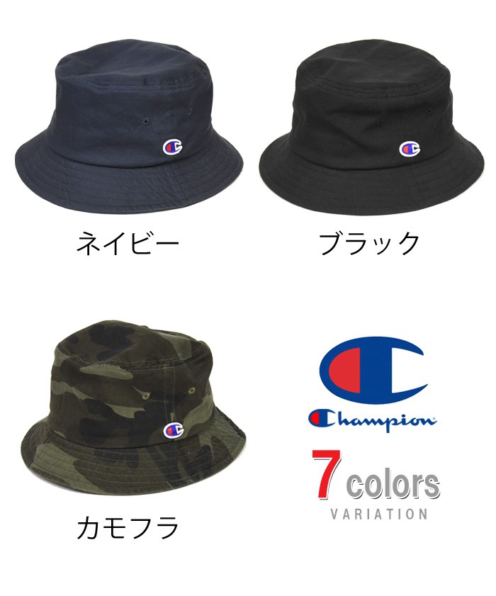 NBA ユニセックス ナノワッペンポイント バケットハット 3colors NEW ERA Champion チャンピオン ロゴワッペン バケットハット