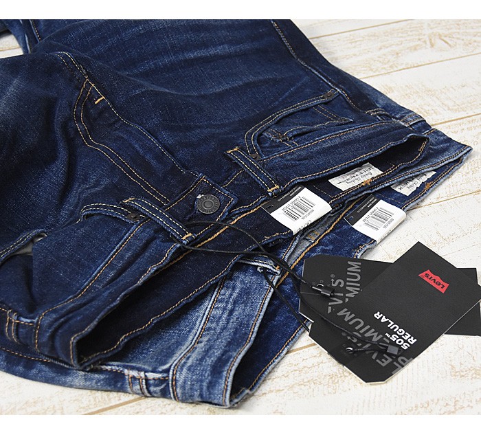 Levi's リーバイス 505 レギュラーストレート ストレッチデニム