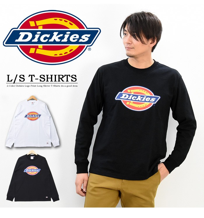 Dickies（ディッキーズ） SALE セール ロゴプリント 長袖 Tシャツ ロン