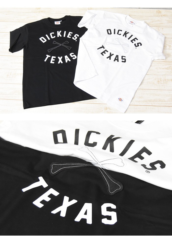 Dickies SALE ディッキーズ プリント アップリケ付き 半袖 T