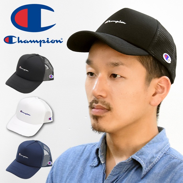 NEW ERA Champion チャンピオン ロゴ刺繍 メッシュキャップ