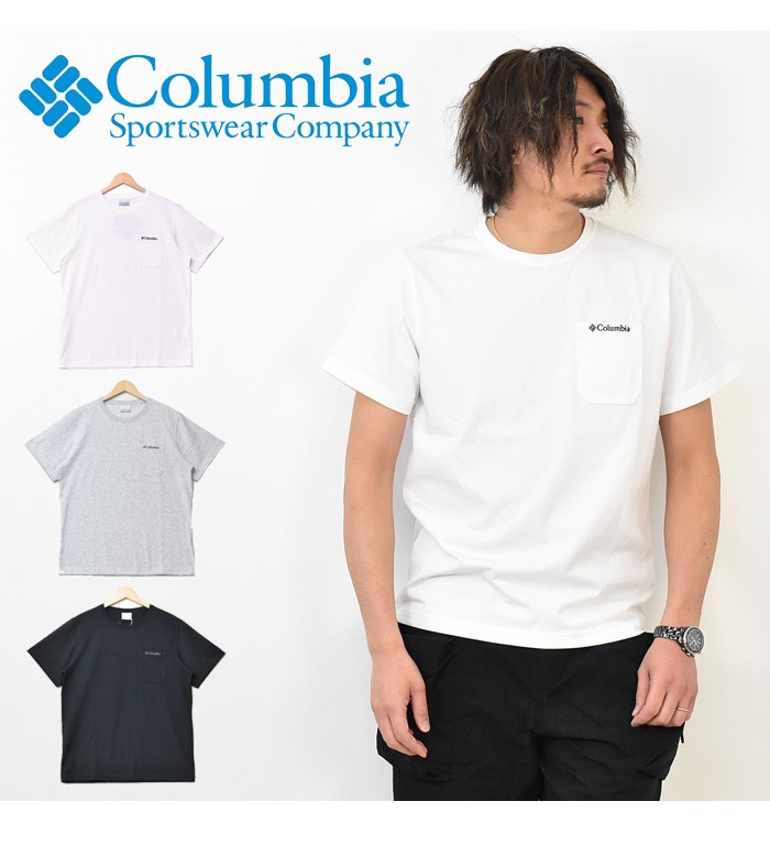 100 安心保証 送料無料 メール便発送 即納可 Columbia コロンビア ヤングストリートショートスリーブクルー Pm1497 驚きの値段 Www Songtainews Net