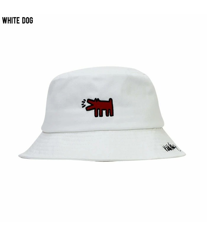 Keith Haring キースへリング アートロゴ バケットハット バケハ