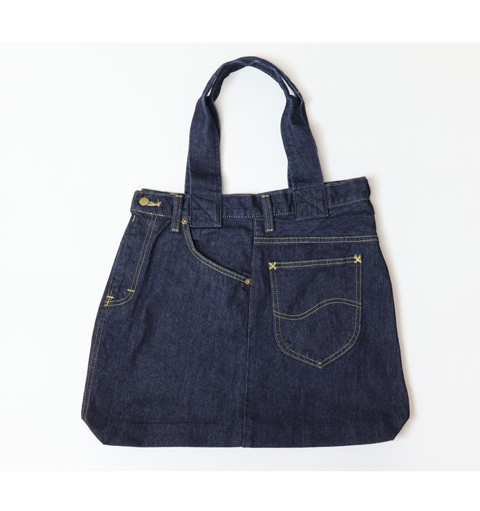 Lee（リー） リメイク ライダース トートバッグ デニム メンズ