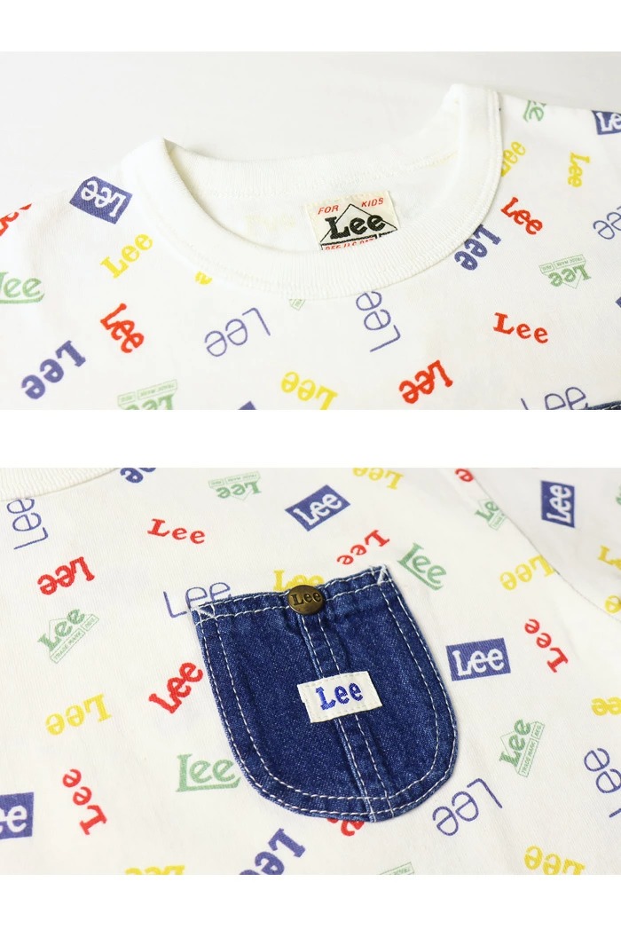 SALE セール Lee リー キッズ デニムポケット 半袖 Tシャツ 120cm