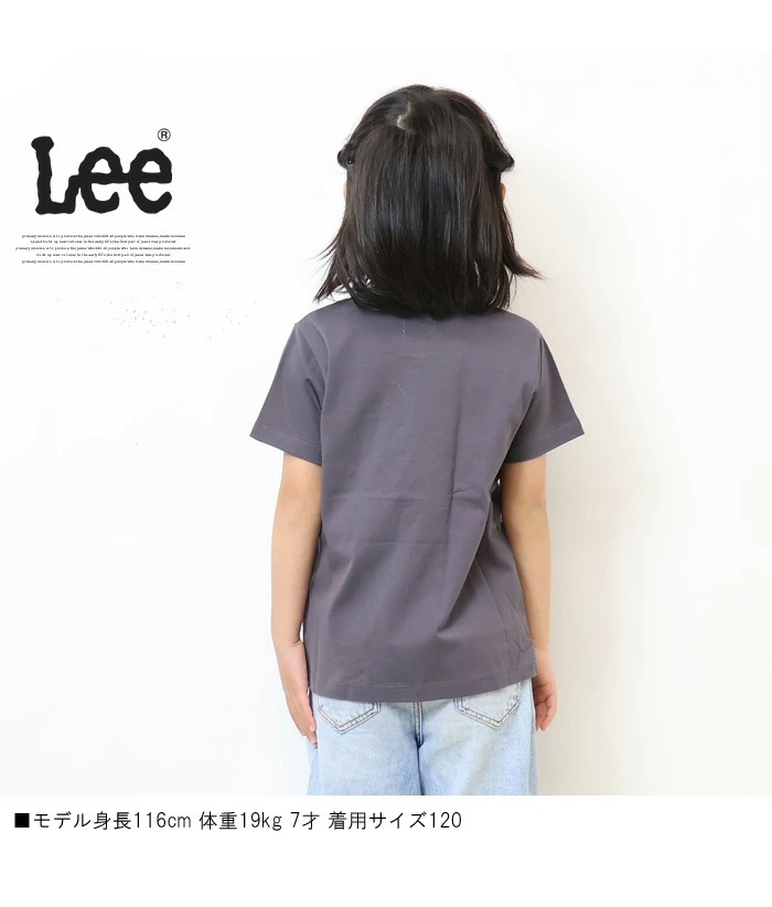 Lee リー キッズ ポケットロゴプリント 半袖 Tシャツ 120cm 130cm