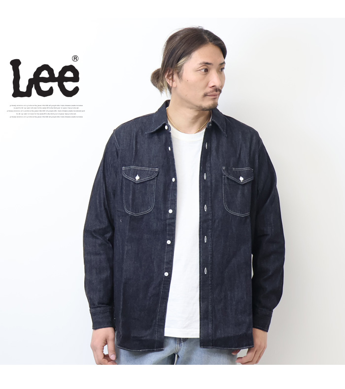 Lee（リー） Dungarees ダンガリーズ ワーク デニムシャツ 長袖シャツ