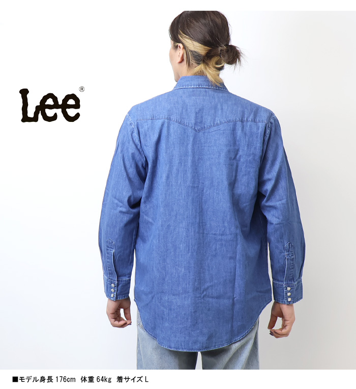 Lee（リー） Dungarees ダンガリーズ ウエスタン デニムシャツ 長袖