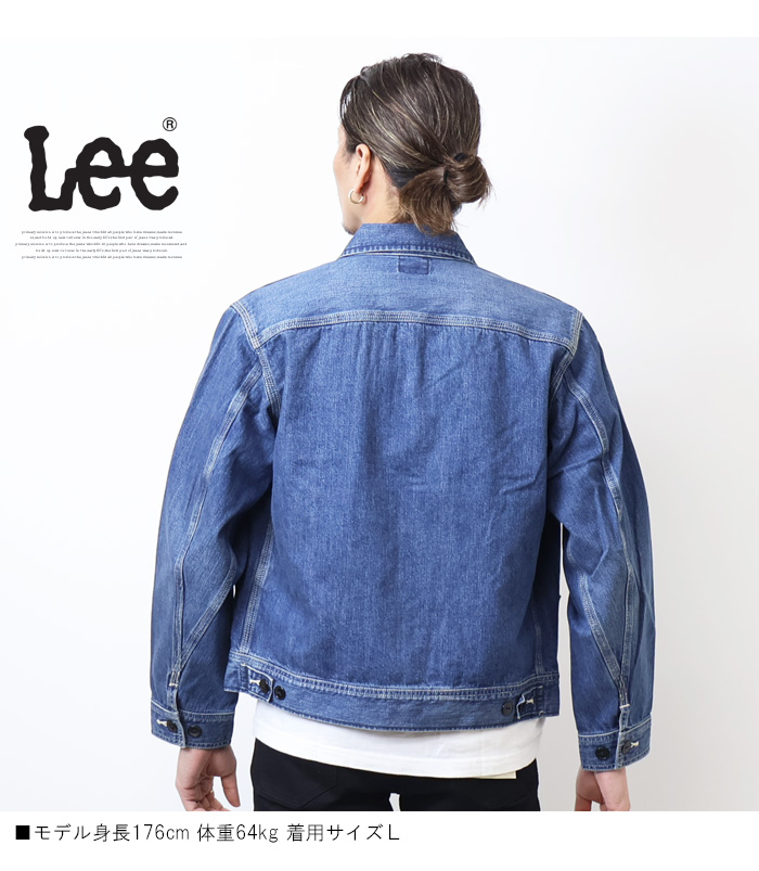 Lee リー DUNGAREES ダンガリーズ 91B ZIP-UPブルゾン ライト