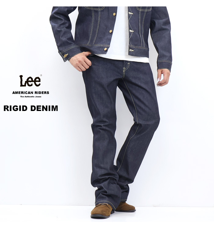 AMERICAN RIDERS Lee リー 生デニム リジット アメリカンライダース