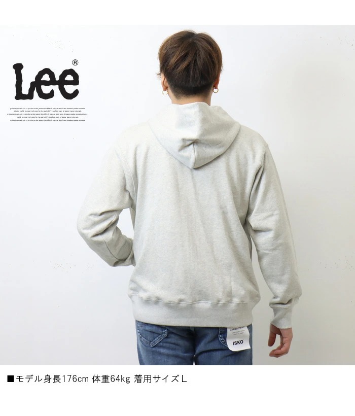 Lee リー ロゴプリント スウェット ジップパーカー 裏毛 フーディー メンズ レディース ユニセックス ジップアップパーカー 送料無料  LT3063 : 13242 : REX ONE - 通販 - Yahoo!ショッピング