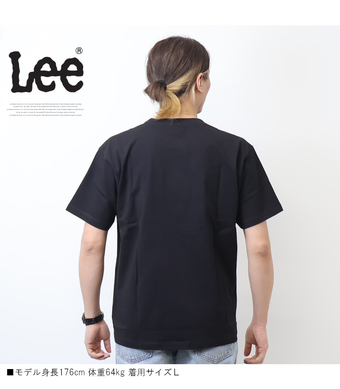 Lee リー ロゴ刺繍 胸ポケット 半袖Tシャツ メンズ レディース