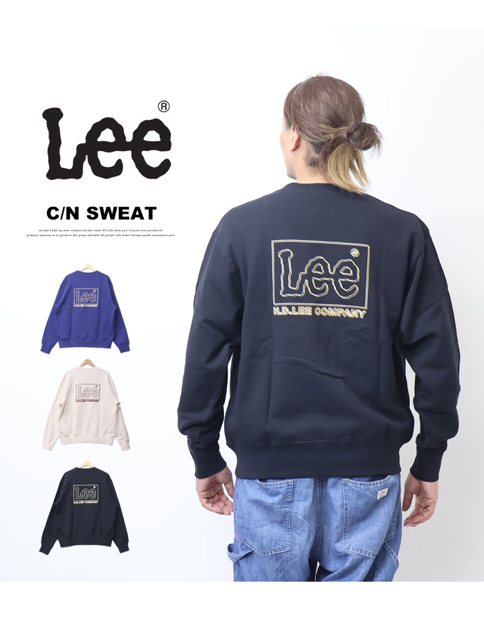 Lee（リー） ロゴ刺繍 スウェットシャツ トレーナー メンズ 送料無料