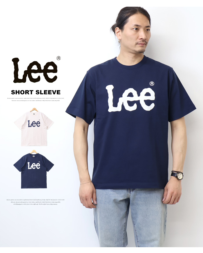 Lee（リー） ロゴプリント 半袖Tシャツ メンズ レディース ユニ
