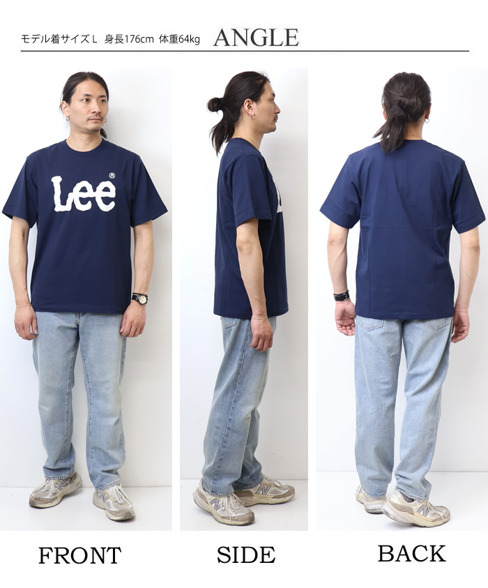 Lee（リー） ロゴプリント 半袖Tシャツ メンズ レディース ユニ