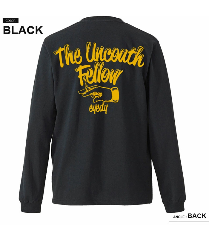 EYEDY アイディ プリント 長袖Tシャツ THE UNCOTH FELLOW 長T ロンT