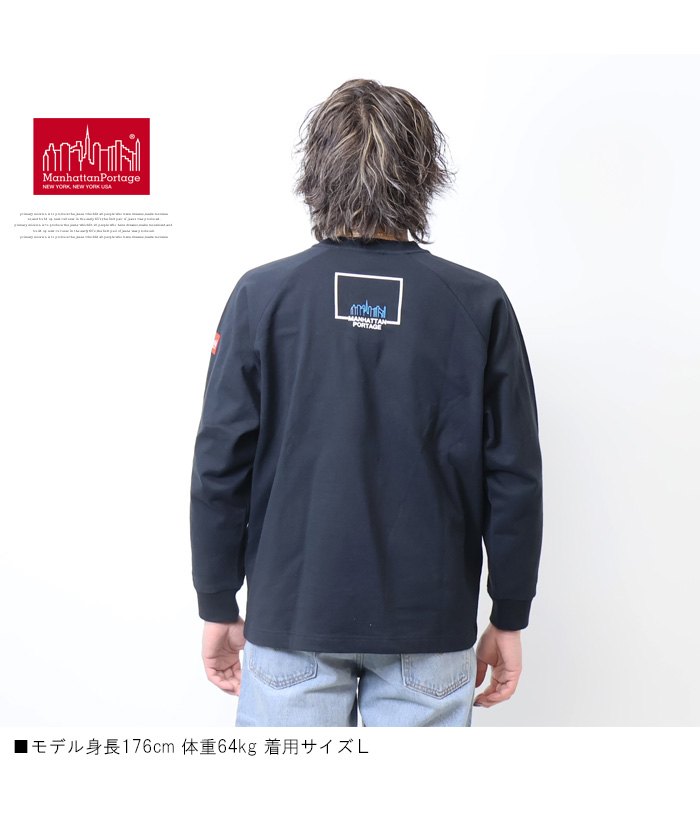 Manhattan Portage（マンハッタンポーテージ） プリント スウェット