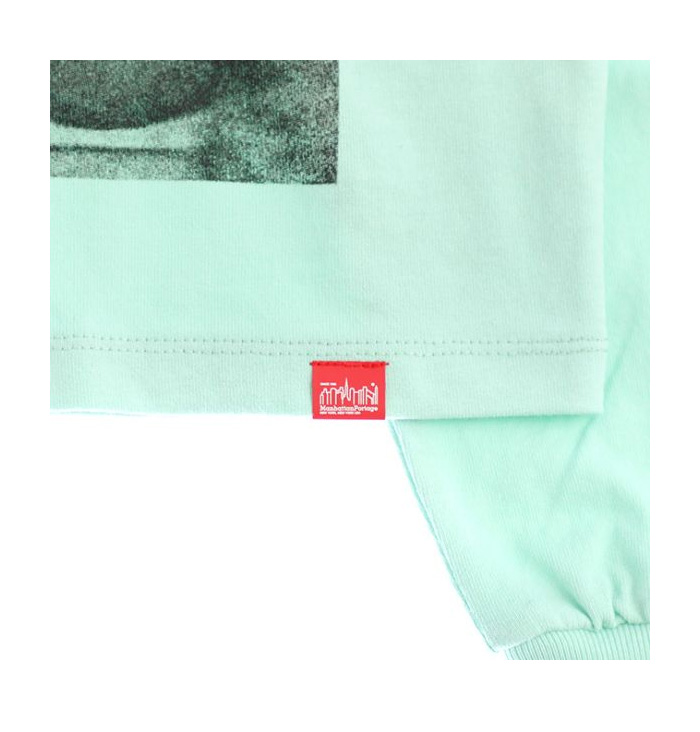 Manhattan Portage マンハッタンポーテージ ショートレングス 長袖Tシャツ プリントTシャツ 送料無料 MP-L143 Manhattan Portage マンハッタンポーテージ ショートレングス