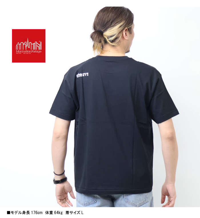 Manhattan Portage（マンハッタンポーテージ） 胸ポケット プリント