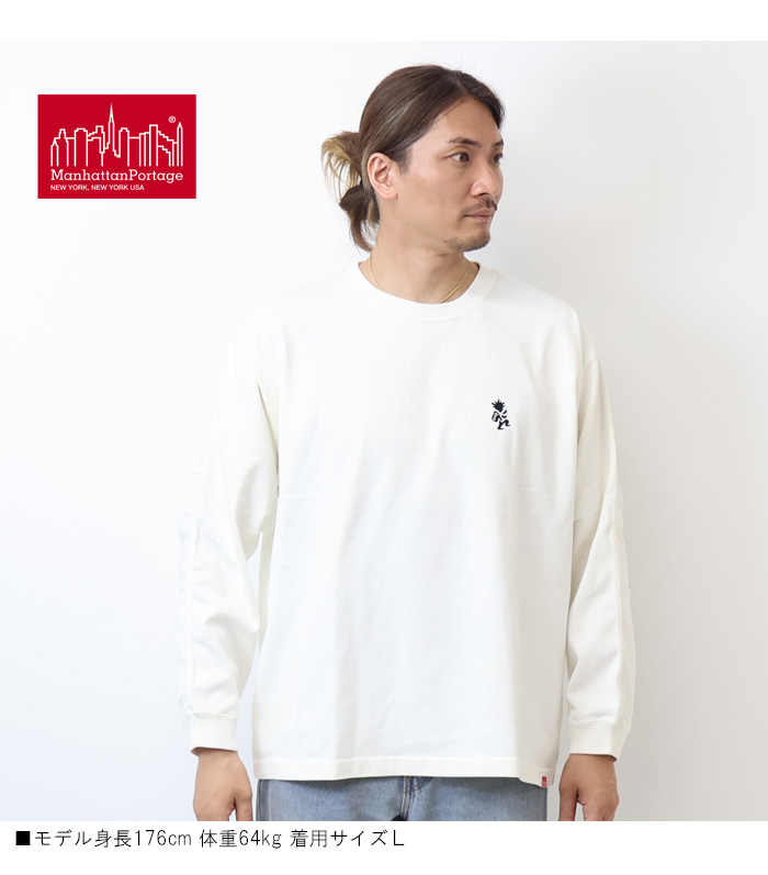 Manhattan Portage（マンハッタンポーテージ） ピグメント加工 刺繍
