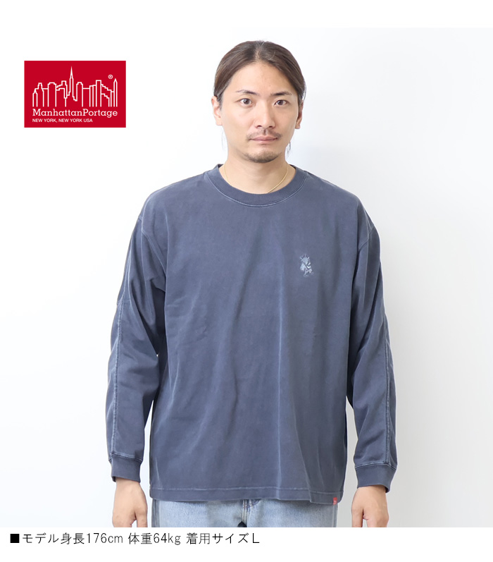 Manhattan Portage（マンハッタンポーテージ） ピグメント加工 刺繍