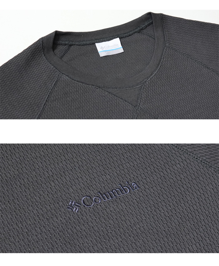 Columbia コロンビア ワッフル 半袖Tシャツ sizeM グリーン 新品