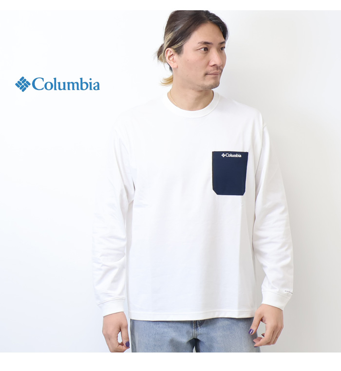Columbia コロンビア ヤングストリートロングスリーブクルー 胸