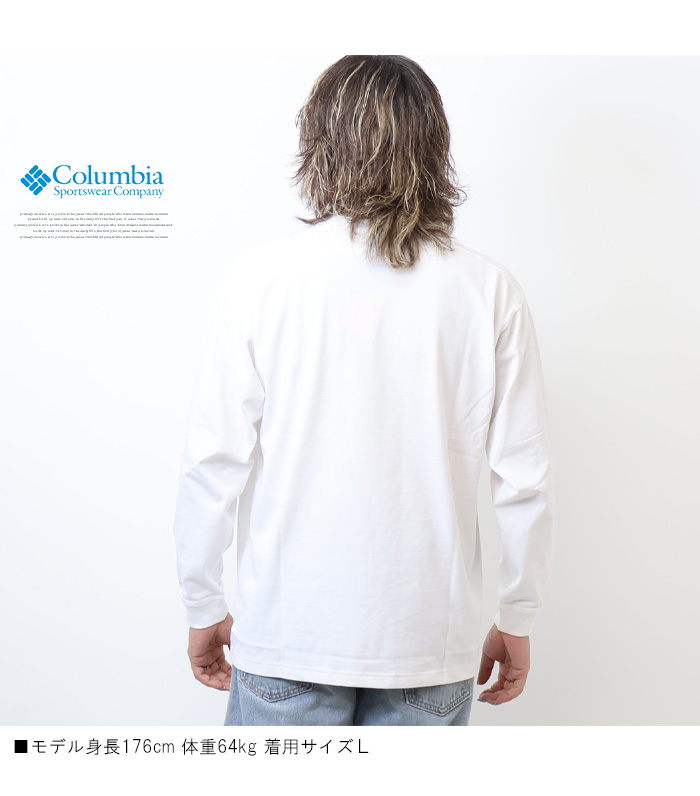 Columbia コロンビア ヤングストリートロングスリーブクルー 胸